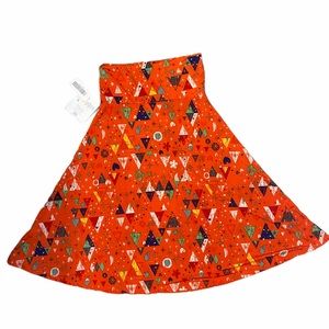 Lularoe A line Azure skirt